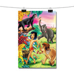 Mowgli and His Friends Poster Wall Decor