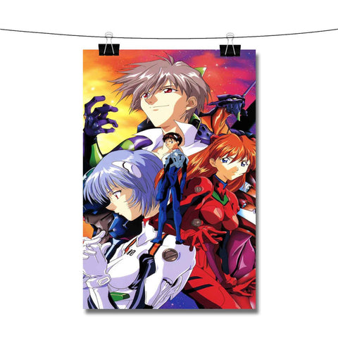 Neon Genesis Evangelion All Characters Poster Wall Decor