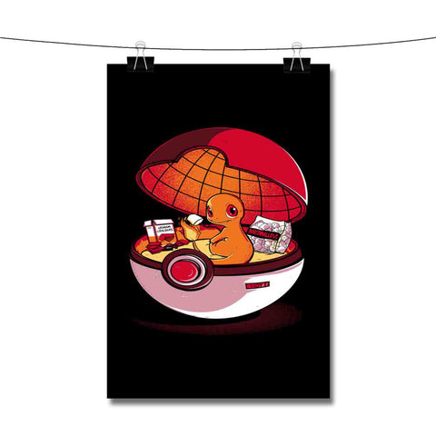 Pokemon Pokeball Charmander Poster Wall Decor