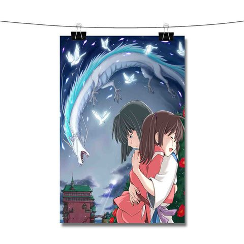 Spirited Away Studio Ghibli Hug Poster Wall Decor