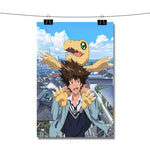 Taichi Yagami and Agumon Digimon Poster Wall Decor