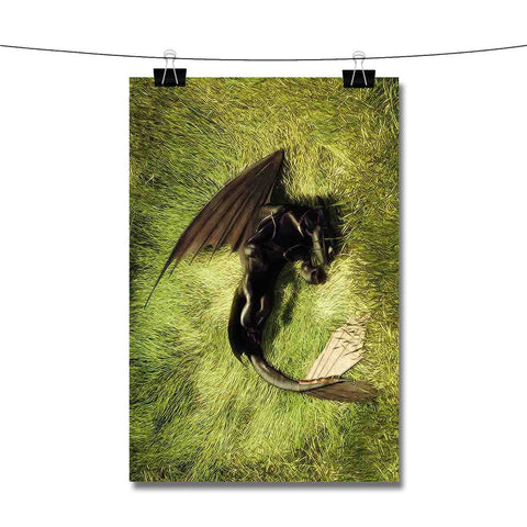 Toothless How To Train Your Dragon Poster Wall Decor