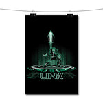 Tron and Link The Legend of Zelda Poster Wall Decor