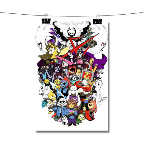 Every Characters in Undertale Poster Wall Decor – Twentyonefox