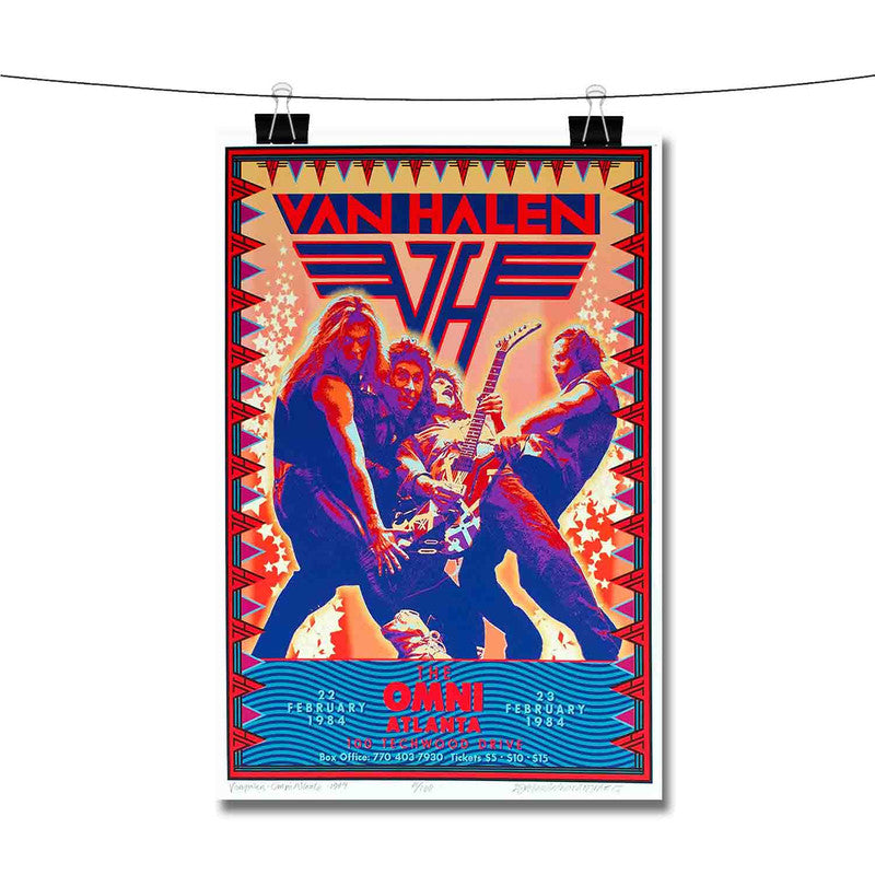 Van Halen Poster Wall Decor – Twentyonefox