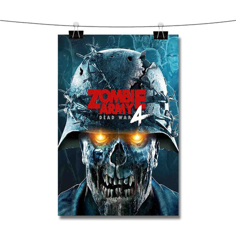 Zombie Army 4 Dead War Poster Wall Decor