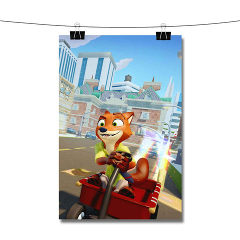 Zootopia Fast Poster Wall Decor