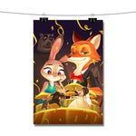 Zootopia Judy Hopps and Nick Wilde Poster Wall Decor