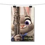 Zootopia Star Wars Poster Wall Decor