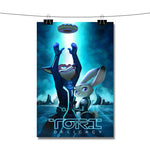 Zootopia Tron Legacy Poster Wall Decor